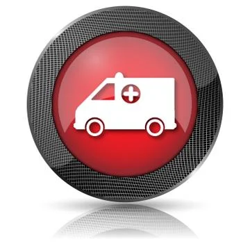 Ambulance icon Stock Illustration