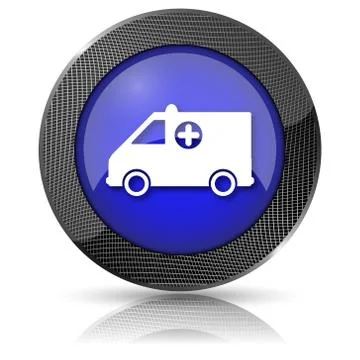 Ambulance icon Stock Illustration