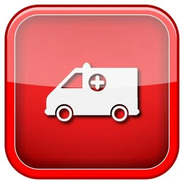 Ambulance icon Stock Illustration