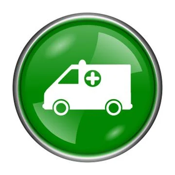 Ambulance icon Stock Illustration