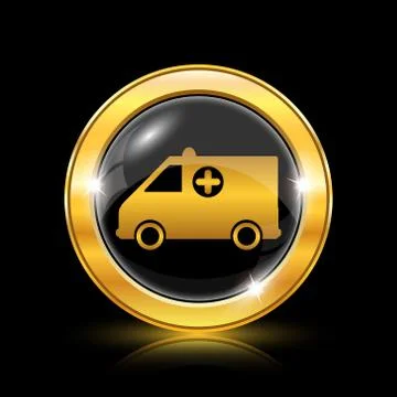 Ambulance icon Stock Illustration