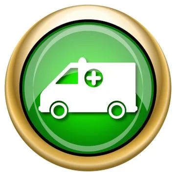 Ambulance icon Stock Illustration