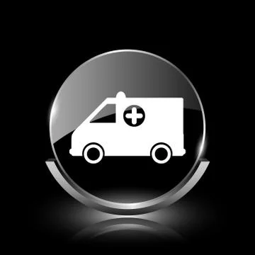 Ambulance icon Stock Illustration