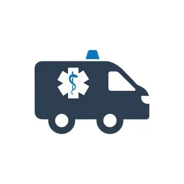 Ambulance Icon Illustrazione stock