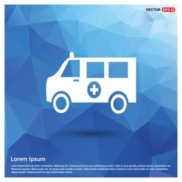 Ambulance icon Stock Illustration