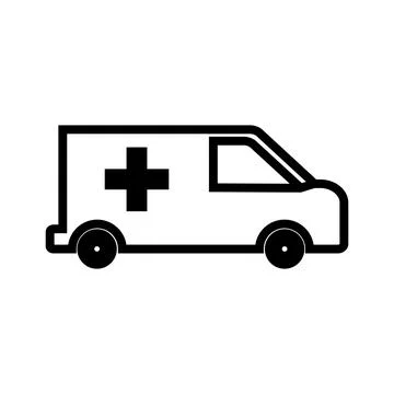 Ambulance icon Stock Illustration