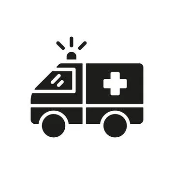 Ambulance icon vector design templates simple and modern Stock Illustration
