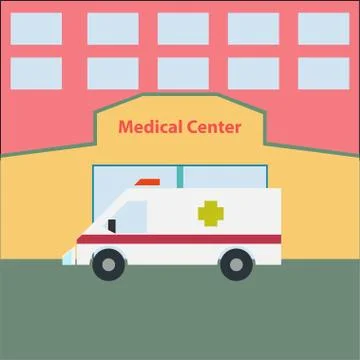Ambulance Stock Illustration
