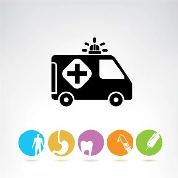 Ambulance Illustrazione stock