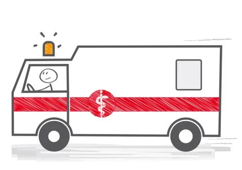 Ambulance Stock Illustration