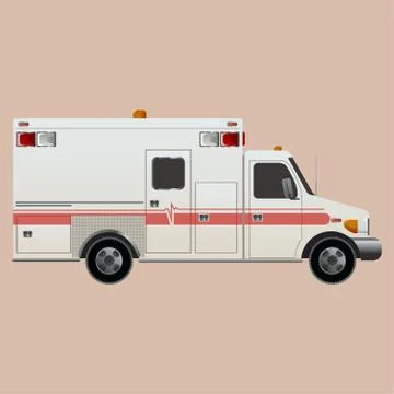 Ambulance Stock Illustration