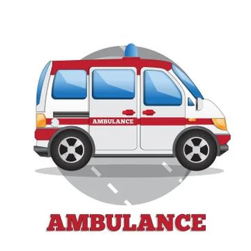 Ambulance. Stock Illustration