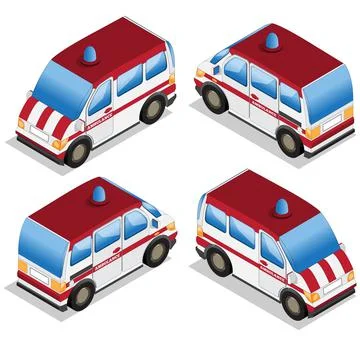 Ambulance. Stock Illustration