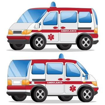 Ambulance. Stock Illustration