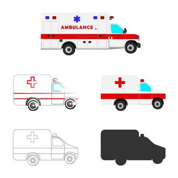 Ambulance Stock Illustration