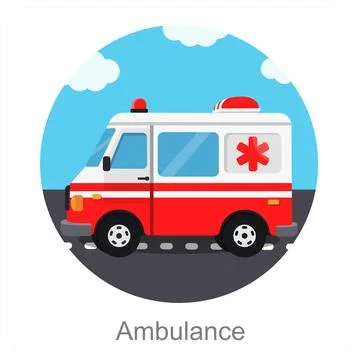 Ambulance Stock Illustration