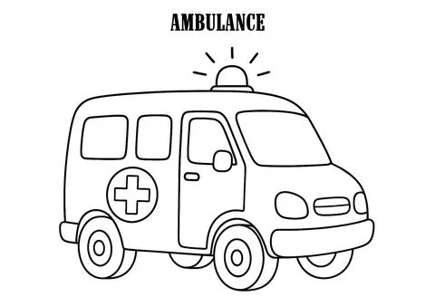 Ambulance Illustrazione stock