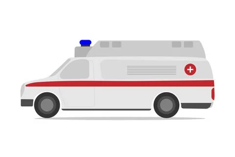 Ambulance. Illustration. Stock Illustration