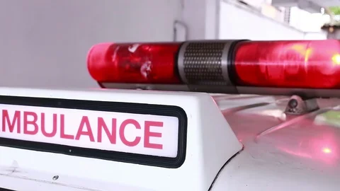 Ambulance Lights Stock-Footage 122786587