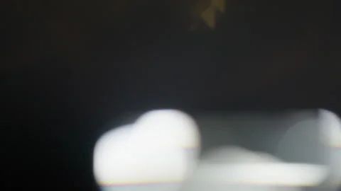 Ambulance Lights Leaks Blue Red And White Color Flashing On Black Vidéo 315980745