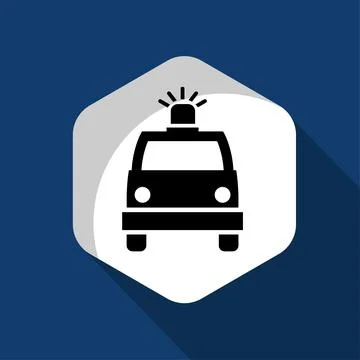 Ambulance logo icon vector illustration logo template Isolated. Stock Illustration