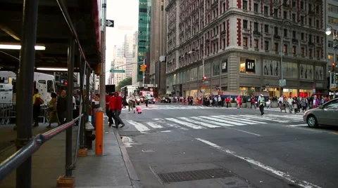 Ambulance in New York Stock Footage
