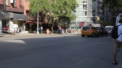 Ambulance in NYC Stock Footage 71988914