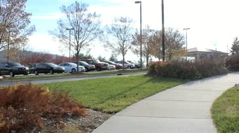 Ambulance passing by Stock Footage 12532526