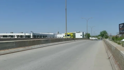 Ambulance passing with lights Stock Footage 133269812