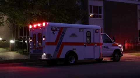 Ambulance Responding To An Emergency Stock Footage 115903801