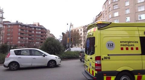 Ambulance ride 2026 스톡 동영상 35595683