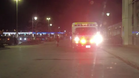 Ambulance Right Frame Paramedics Inside Saving Someone With Heart Issues 스톡 동영상 221866918