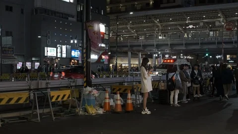 Ambulance Rushing At Night Stock Footage 106097296