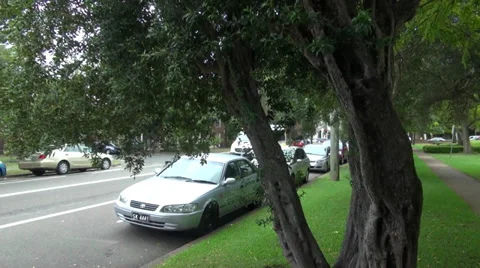 Ambulance with siren on Stock Footage 36079255