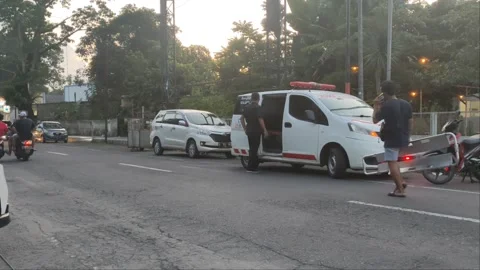 Ambulance on standby 動画素材 224497017