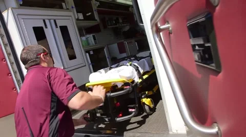 Ambulance Stretcher 스톡 동영상 50621040
