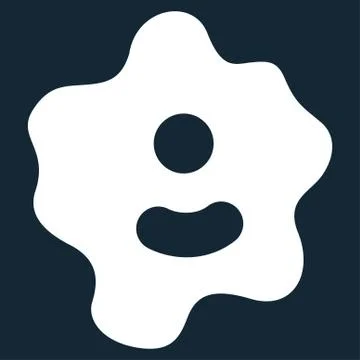 Ameba Icon Illustrazione stock