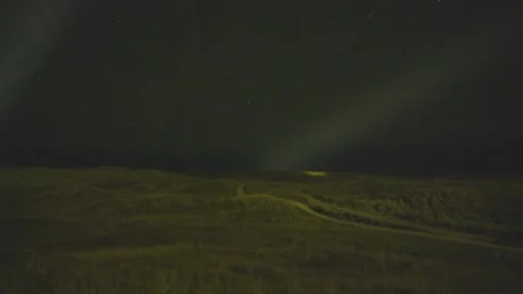 Ameland light beams Stock Footage 295322326