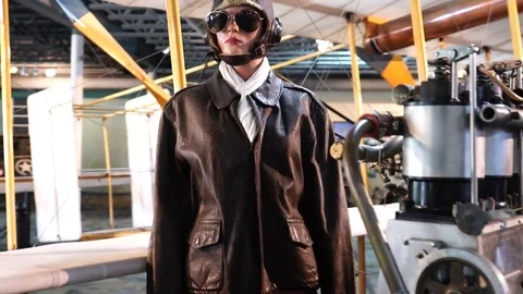 Amelia Earhart Stock-Footage 79212257