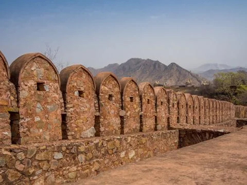 Amer Fort in Jaipur Stock Photos