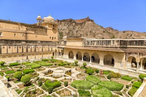 Amer fort Stock Photos