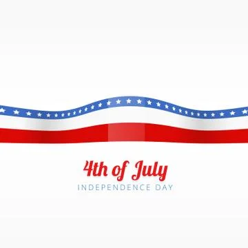 America flag design Stock Illustration