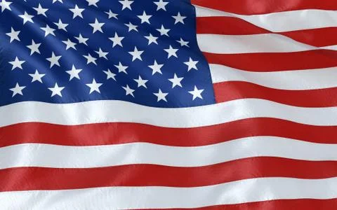 America flag Stock Illustration