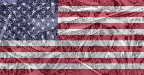 America flag texture for background Illustrazione stock
