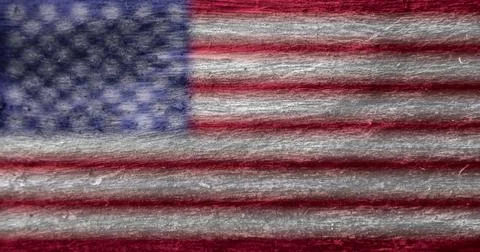 America flag texture for background Stock Photos