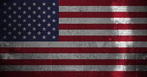 America flag texture for background Stock Photos