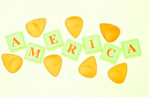 America Stock Illustration