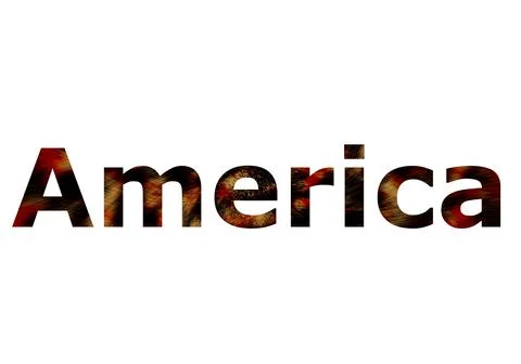 America Stock Illustration