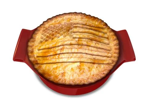 American as apple pie Stock Illustration