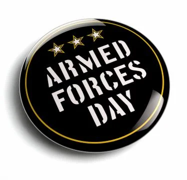 American Armed Forces Day Stock Illustration